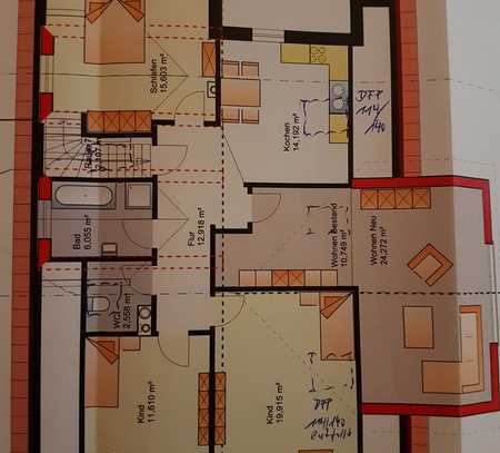 Schöne 4-Zimmer-Wohnung zur Miete in 86732, Oettingen i.Bayern