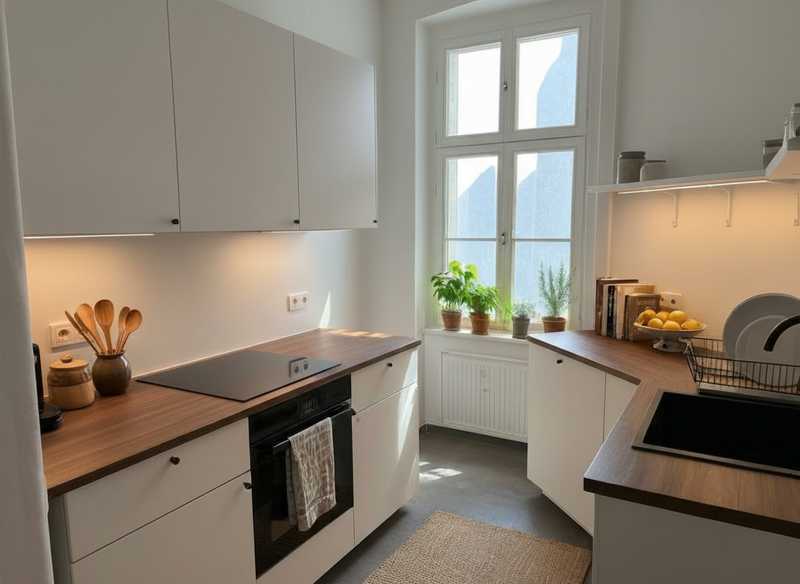 Helle moderne Altbauwohnung mit Charakter