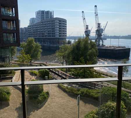 Wohnung in der Hafencity mit Elbblick