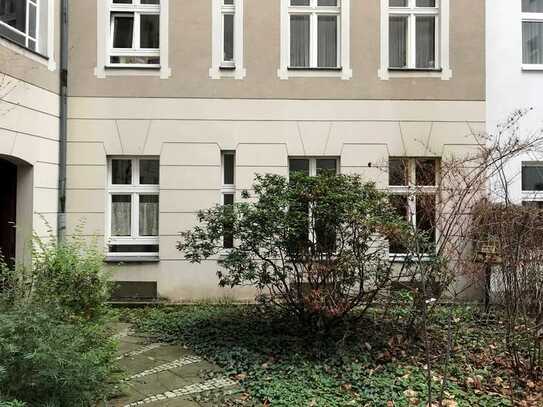 Loft im EG barrierefrei, sehr ruhiges Gartenhaus im Schillerkiez 200 Meter zum Tempelhofer Feld