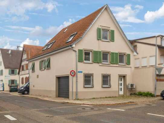 Historisches Einfamilienhaus im modernen Design mit Einliegerwohnung und Denkmalschutz in Bruchsal