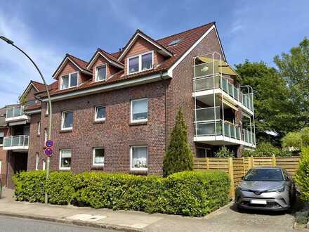 Modern geschnittene 3 Zi.-Wohnung mit Balkon und Stellplatz in Zentrumslage