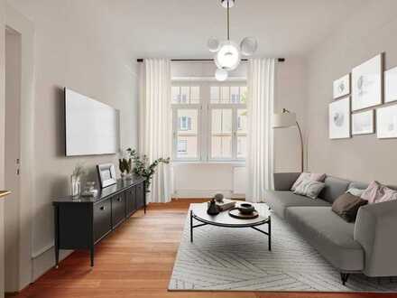 Lichterfüllte Jugendstilwohnung im exklusiv sanierten Wohnhaus - Toplage HD-Weststadt!