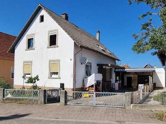 Freihstehendes Einfamilienhaus im Ortsteil von Rheinau