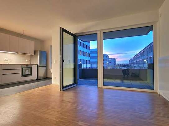 Erstbezug Neubau 2-Zimmer-Wohnung mit Balkon, Südstadt