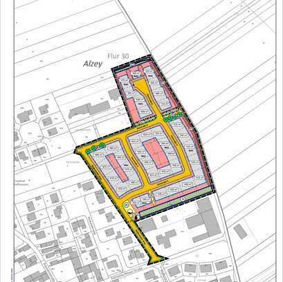 37 Grundstücke für Einfamilienhaus oder Doppelhaus, BBP 33A, ohne Bauträgerbindung