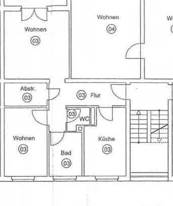 2-Zimmer-Wohnung mit Balkon in Darmstadt Waldkolonie