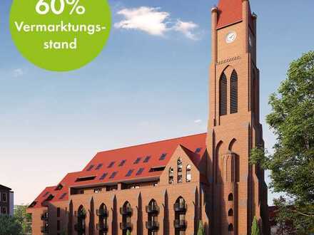 Stylische Eigentumswohnungen in der Antonius-Kirche in Bochum! KfW 40 Plus!