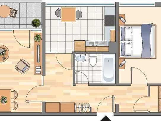 2-Zimmer-Wohnung in Dortmund Hörde