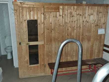 SAUNA zu vermieten- stationär-