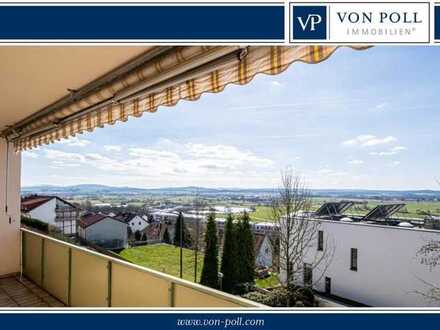 Geräumige 4-Zimmer-Wohnung mit herrlichem Ausblick