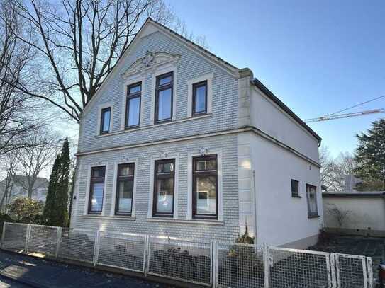 PURNHAGEN-IMMOBILIEN - Charmantes 1-Fam.-Haus in zentraler und ruhiger Wohnlage von Bremen-Aumund