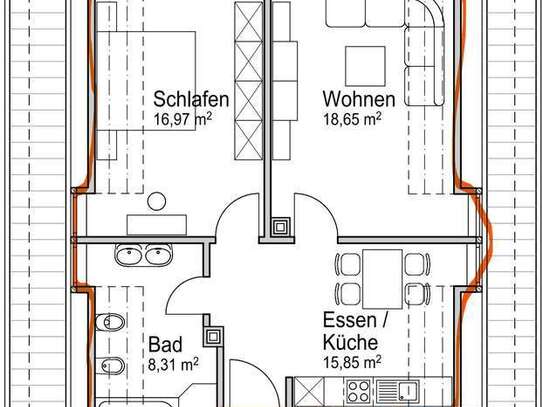 2,5-Zimmer-Wohnung in Herzogenaurach