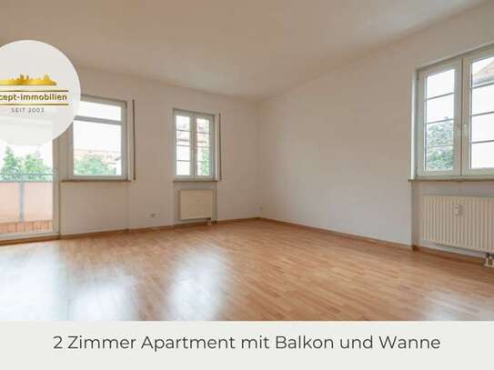 ** Schöne 2-Zimmer-Wohnung | Ruhige Lage - Gute Anbindung | Badewanne | Laminat **