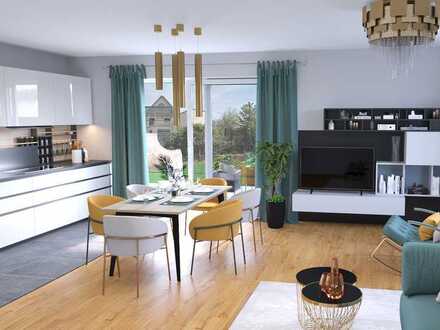 Aussicht-S-Perle in Großstadtnähe: *Neubau* Erdgeschoss 3-Zimmer Wohnung mit Garten
