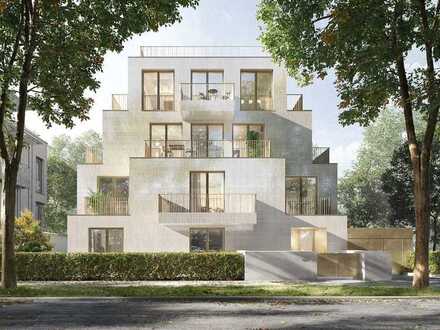Bogenhausen Herzogpark -Neubauwohnung mit ca. 420qm Privatgarten in direkter Isarlage