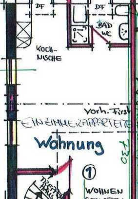 Exklusive 1-Zimmer-Wohnung in Schöntal