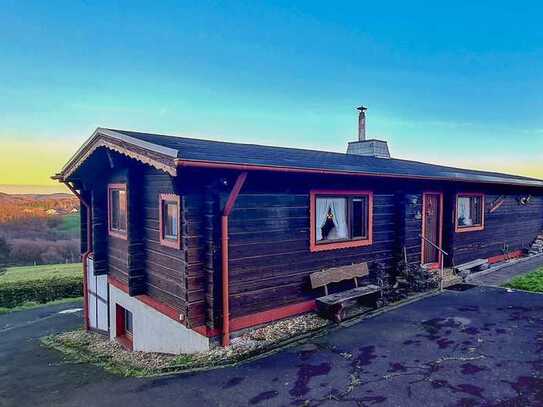 Finnischer Blockhaus-Charme trifft Bebauungspotenzial