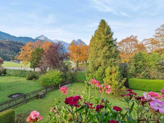 Provisionsfrei – Helle, großzügige 3-Zimmer-Wohnung mit beeindruckendem Bergblick in ruhiger Lage