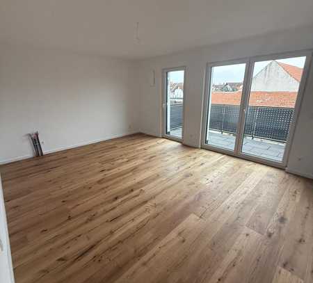 2-Zimmer-OG-Wohnung mit Balkon in klimafreundlichem Neubau in Neuberg (WG 7)