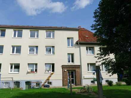 Schöne 2 Zi-Wohnung mit sep. Küche, Laminatboden, Duschbad in Halle-Seeben