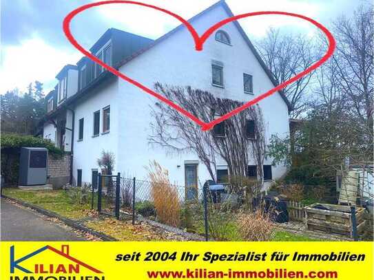 KILIAN IMMOBILIEN! EXKLUSIVE 3 ZI. GALERIE-ETW MIT 95 M² IN BERNLOHE - ROTH! GARTEN * EBK * FBH