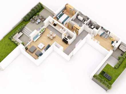 Charismatisches 3-Zimmer-Apartment mit vielseitigem Außenraum und lebendigem Wohnkonzept