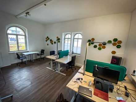 Büro, Arbeitsplatz im Co-Working