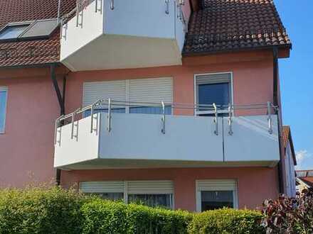Helle 2-Zimmer-Wohnung mit Balkon am Ortsrand