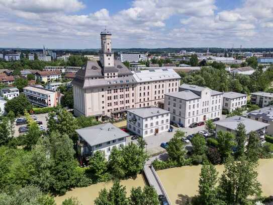 Seltenheit! Wunderschönes historisches Büro in der Quest Kunstmühle Rosenheim