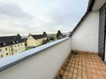 VORAB TEXT LESEN! Leverkusen-Quettingen: Helle 3-Zimmer-Dachgeschosswohnung in gut angebundener Lage