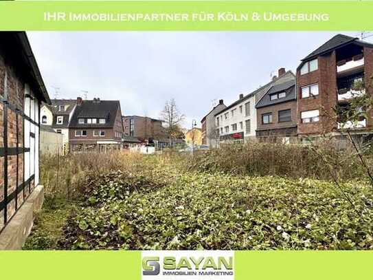 SAYAN Immobilien - Alt-Hürth: Grundstück inklusive Baugenehmigung für 1413 m² Wohn-und Nutzfläche -