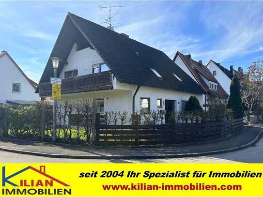 KILIAN IMMOBILIEN! EFH MIT 2 WOHNUNGEN MIT CA. 200 M² WFL. IN REDNITZHEMBACH! KELLER * EBK * GARAGE