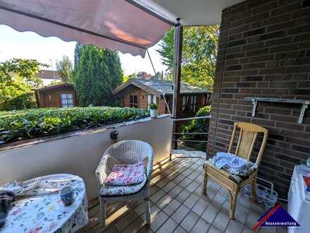 Schön geschnittene Erdgeschosswohnung mit eigenem Garten und Terrasse