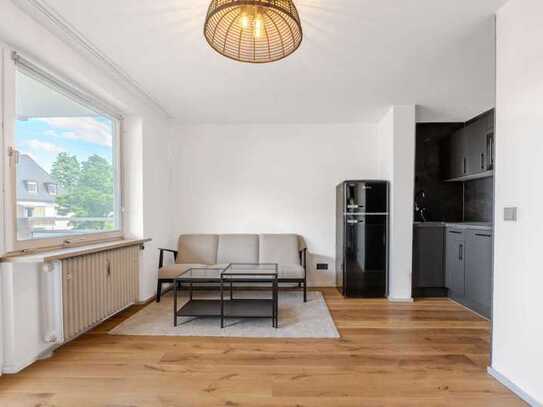 Top Zustand und möbliert - 1 Zimmer-Wohnung mit zwei Balkonen