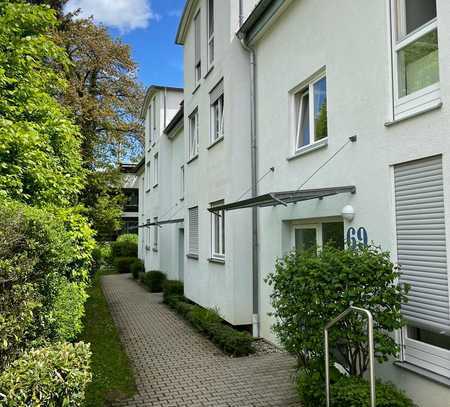 Attraktive, teilmöblierte 2-Zimmer Wohnung in zentrumsnaher Bestlage