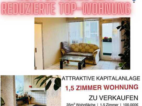 Attraktive Kapitalanlage: Vermietete 1,5-Zimmer-Wohnung in Nied