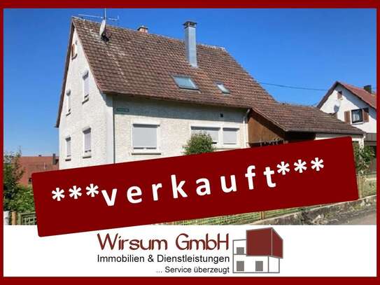 KLEINES RAUMWUNDER - EINFAMILIENHAUS MIT CHARME + SCHÖNEM GARTENGRUNDSTÜCK - IDEAL FÜR DIE FAMILIE