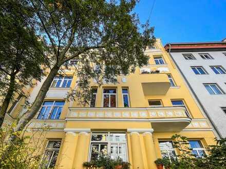 Gemütliche Altbauwohnung mit zwei Balkonen