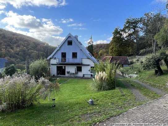 Einfamilienhaus mit tollem Blick und über 6.000 m² Grundstück