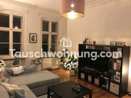 Tauschwohnung: Schöne 2-Z Altbauwohnung gegen 3-4 Zimmer Wohnung