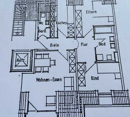 Ansprechende 3-Zimmer-Wohnung mit gehobener Innenausstattung mit Balkon in Rastatt