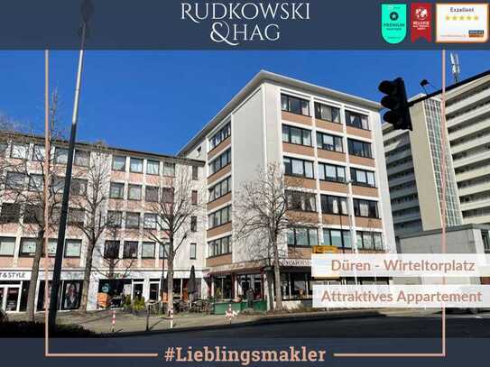 Düren Zentrum || Wirteltorplatz || BEST Lage || Appartement || Aufzug & Keller