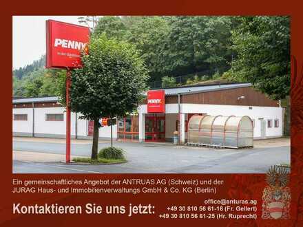 Attraktive Supermarkt-Immobilie als Kapitalanlage in der Glasbläserstadt Lauscha!