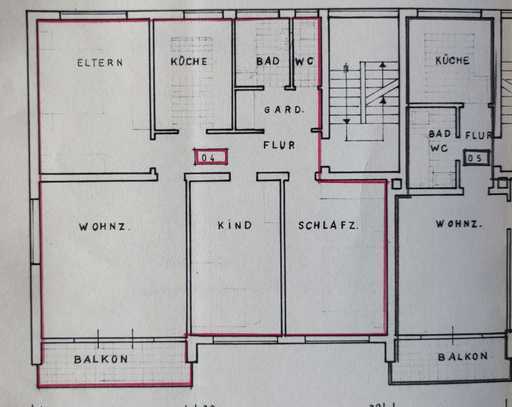 Lichtdurchflutete 4-Zimmer-Wohnung mit EBK und Balkon mit Panoramablick im Herrenfeld, Freudenstadt