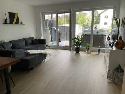 Exklusive 2-Zimmer-EG-Wohnung mit gehobener Innenausstattung und eigenem Garten in Riedstadt