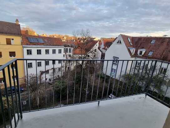 Innenstadt 3-Zimmer-Wohnung mit Balkon in Augsburg