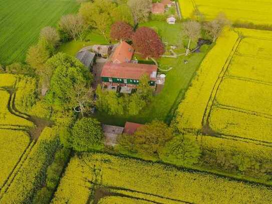 Zur Langzeitmiete: charmante möblierte Maisonette-Ferien-Whg. auf Resthof in Stoltebüll (Angeln)