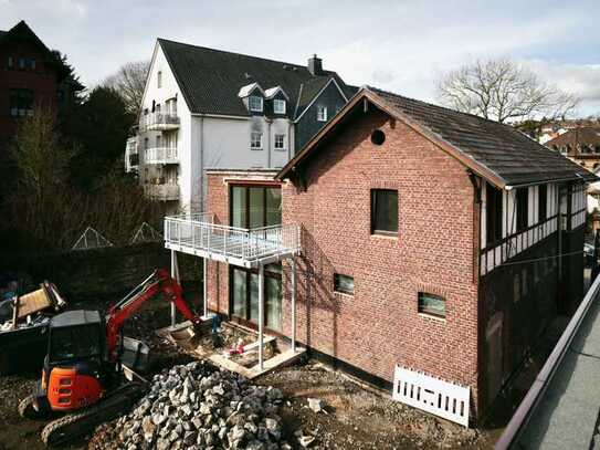 Wohnen im ehemaligen Kutscherhaus mit Garten und zwei Terrassen