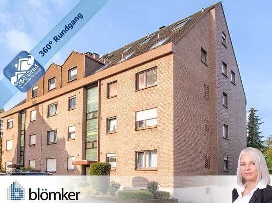 Blömker! 3,5-Raum-Wohnung in Innenstadtnähe mit TG-Stellplatz!